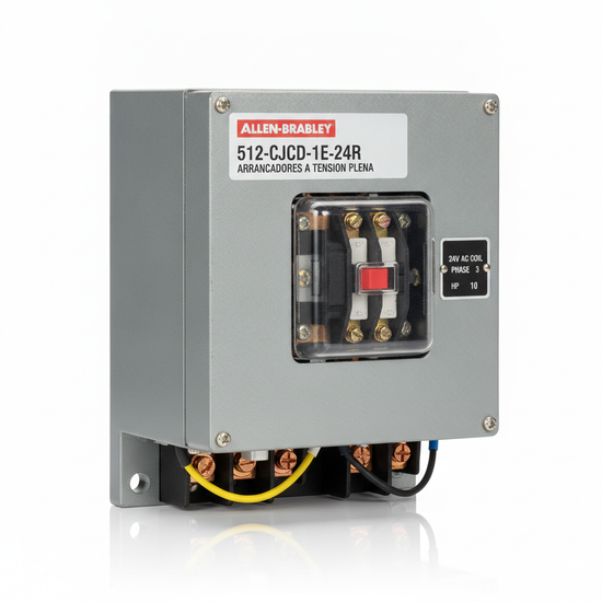 ALLEN-BRADLEY 512-CJCD-1E-24R ARRANCADORES A TENSION PLENA