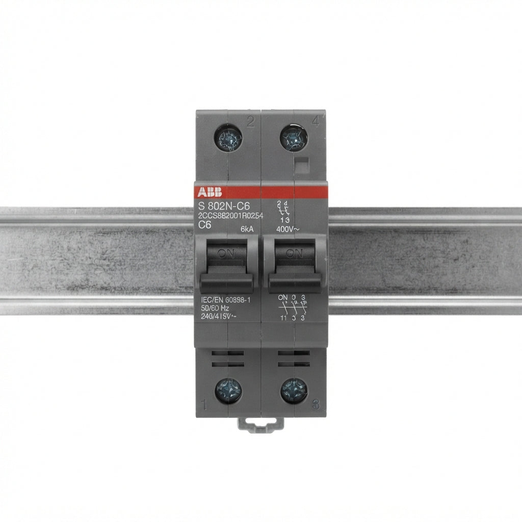 ABB 2CCS862001R0254 INTERRUPTORES TERMOMAGNETICOS MINIATURA RIEL DIN
