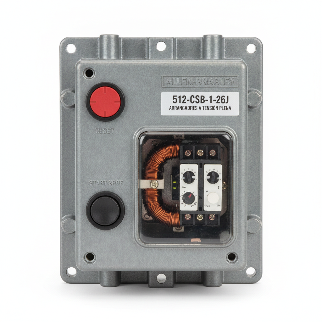 ALLEN-BRADLEY 512-CSB-1-26J ARRANCADORES A TENSION PLENA