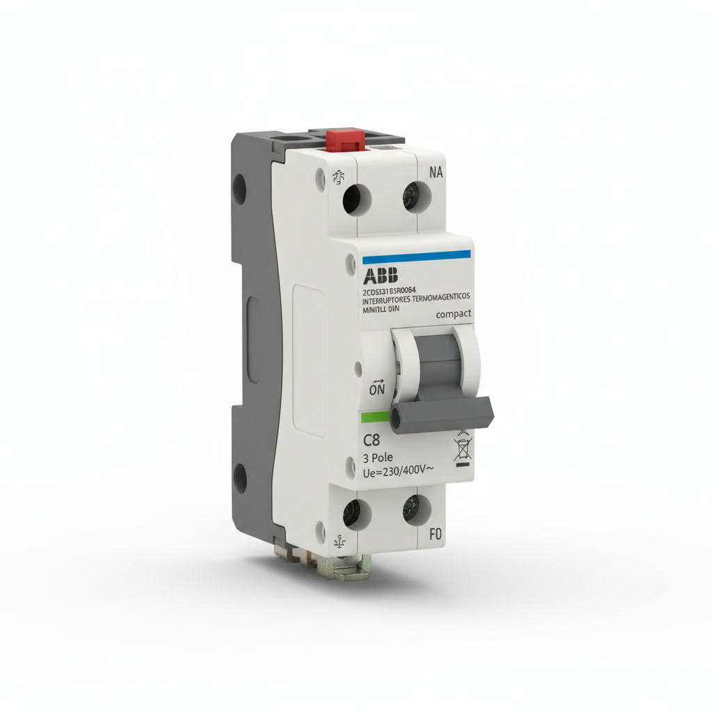 ABB 2CDS283103R0084 INTERRUPTORES TERMOMAGNETICOS MINIATURA RIEL DIN