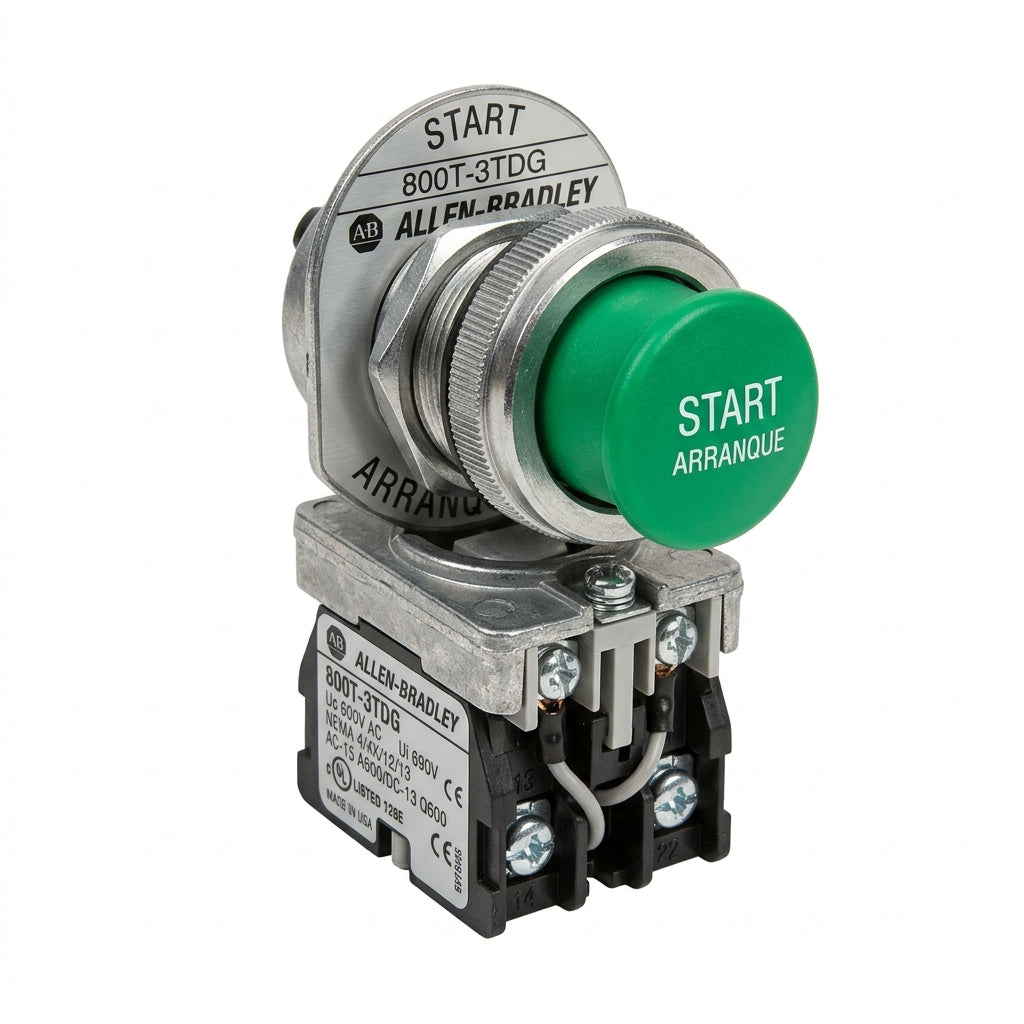 ALLEN-BRADLEY 800T-3TDG BOTONES PULSADORES BOTONERAS Y ACCESORIOS