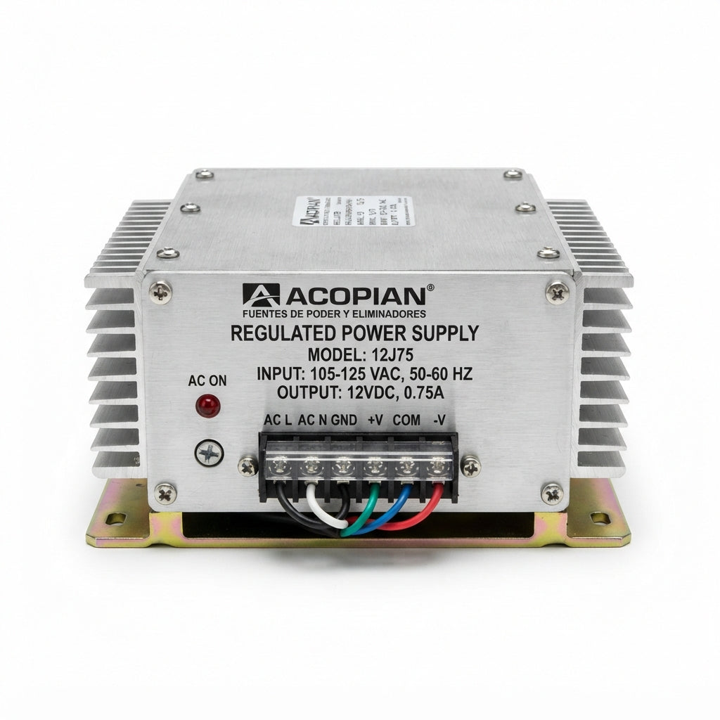 ACOPIAN 12J75 FUENTES DE PODER Y ELIMINADORES