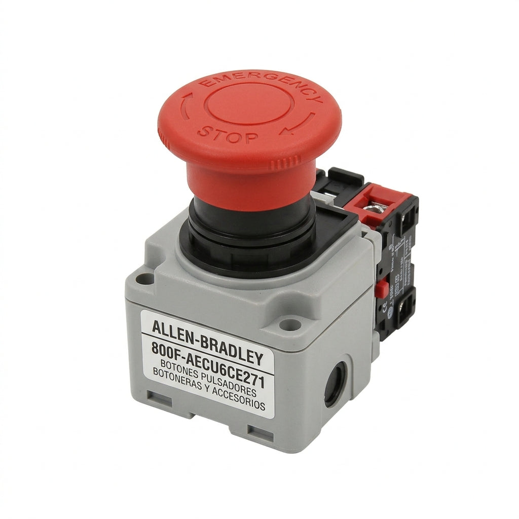 ALLEN-BRADLEY 800F-AECU6CE271 BOTONES PULSADORES BOTONERAS Y ACCESORIOS