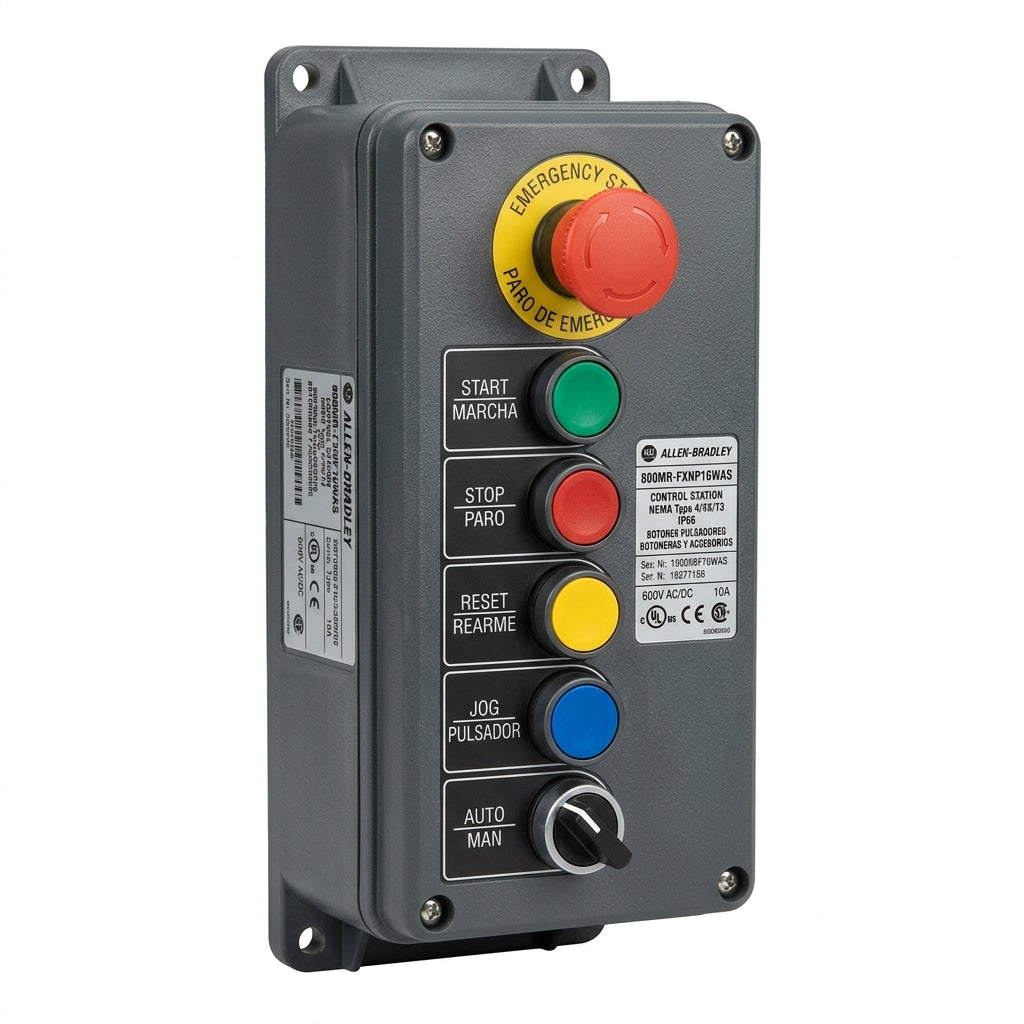 ALLEN-BRADLEY 800MR-FXNP16WAS BOTONES PULSADORES BOTONERAS Y ACCESORIOS