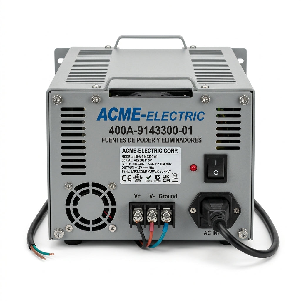 ACME-ELECTRIC 400A-9143300-01 FUENTES DE PODER Y ELIMINADORES