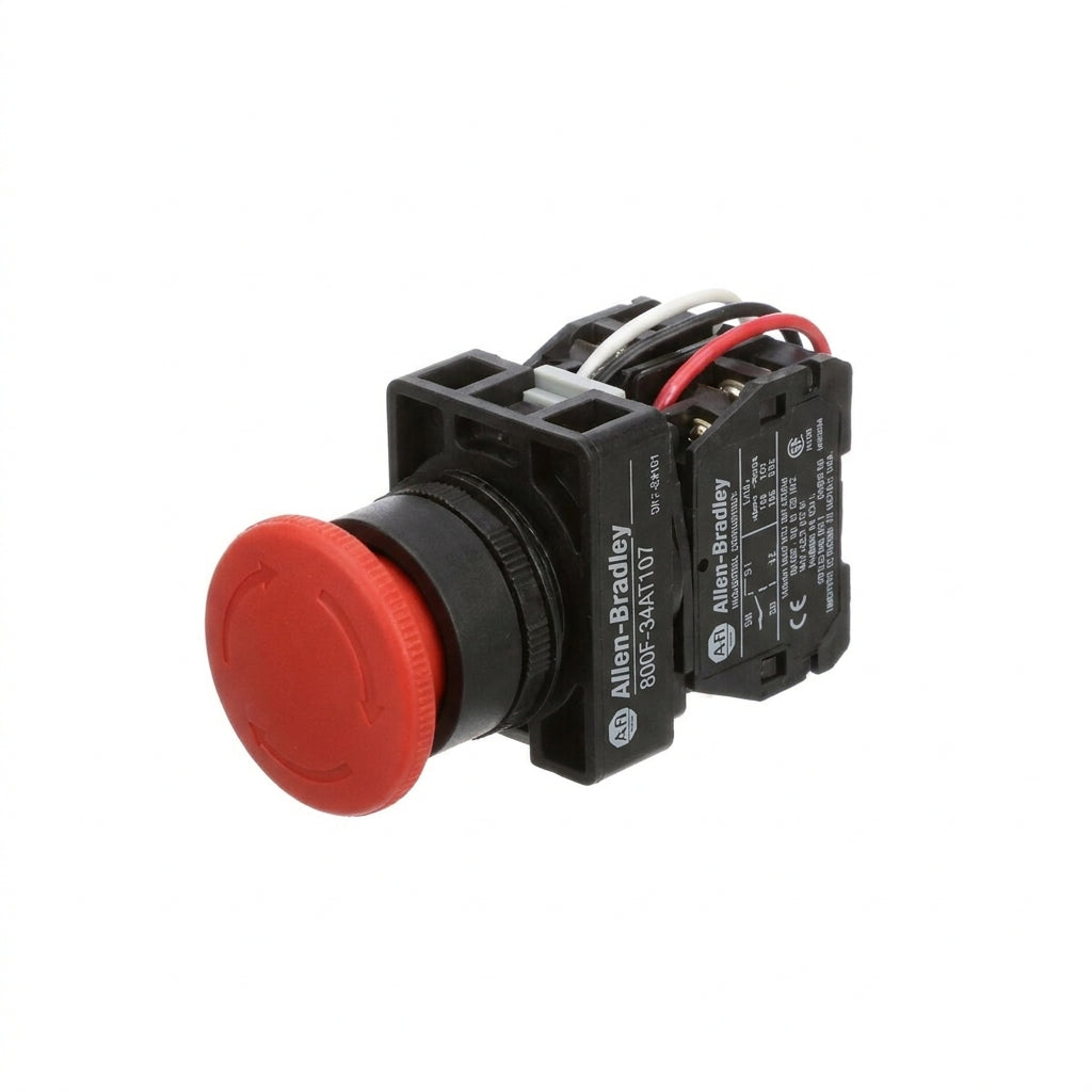 ALLEN-BRADLEY 800F-34AT107 BOTONES PULSADORES BOTONERAS Y ACCESORIOS