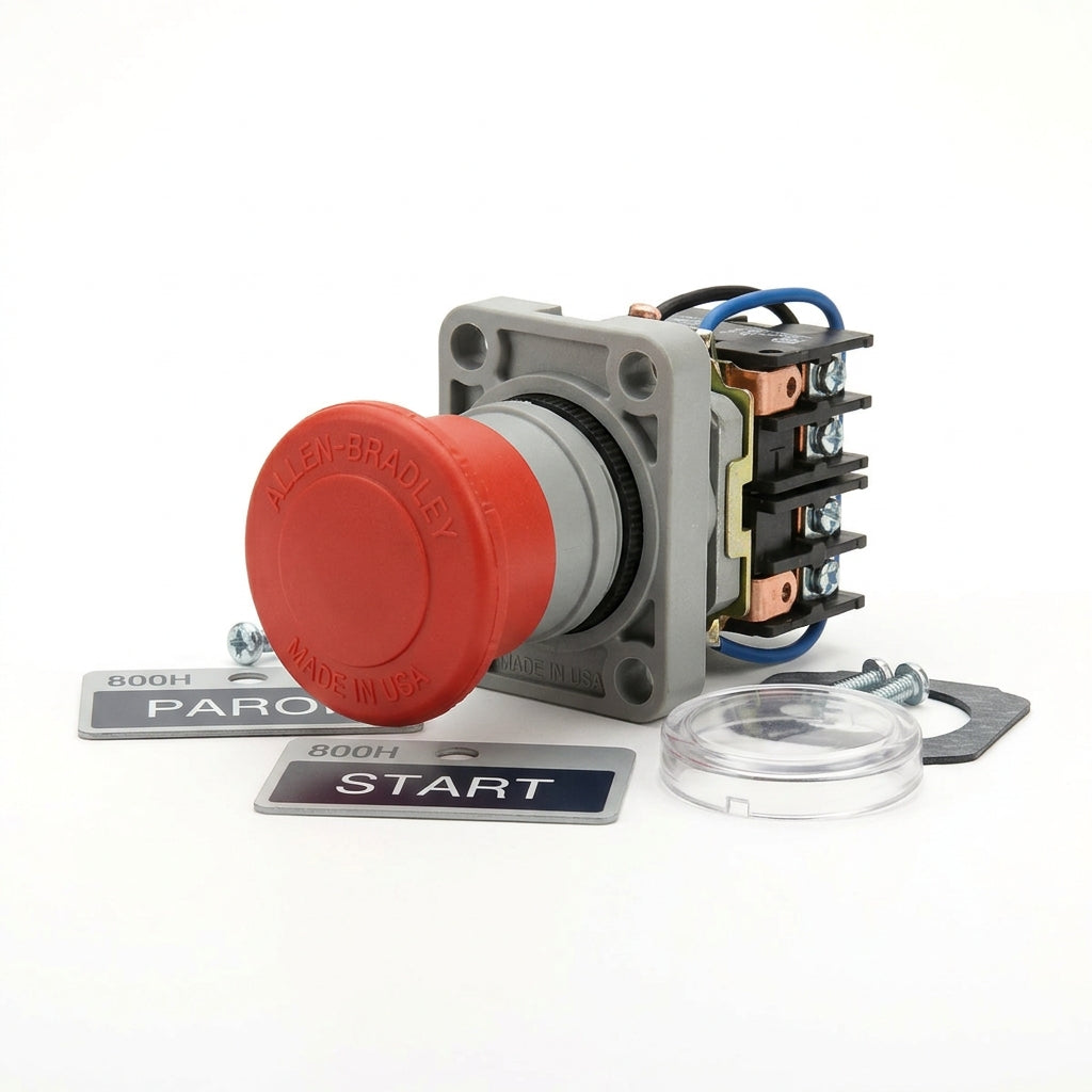ALLEN-BRADLEY 800H-HR4D1 BOTONES PULSADORES BOTONERAS Y ACCESORIOS