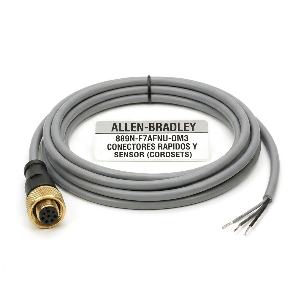 ALLEN-BRADLEY 889N-F7AFNU-OM3 CONECTORES RAPIDOS Y CABLES PARA SENSOR (CORDSETS)