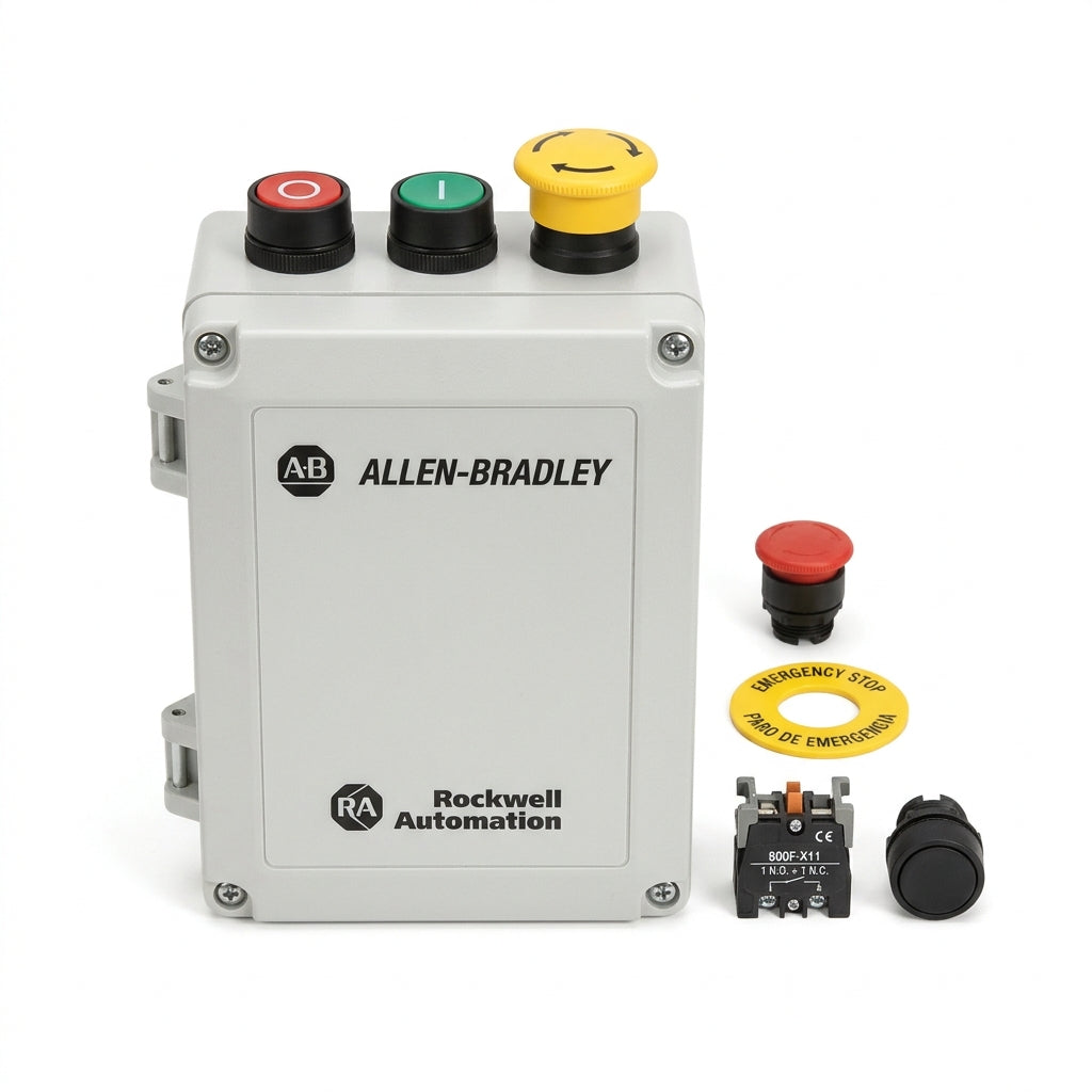 ALLEN-BRADLEY 800F-18BE250 BOTONES PULSADORES BOTONERAS Y ACCESORIOS