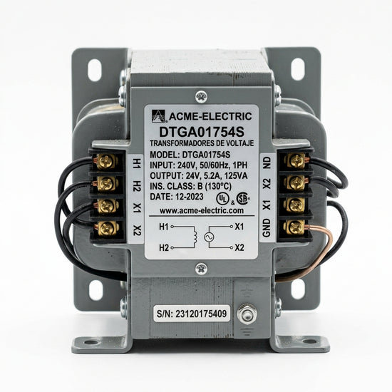 ACME-ELECTRIC DTGA01754S TRANSFORMADORES DE VOLTAJE
