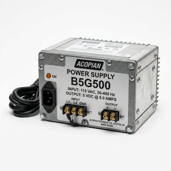 ACOPIAN B5G500 FUENTES DE PODER Y ELIMINADORES