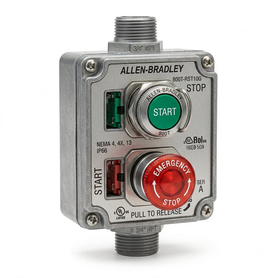 ALLEN-BRADLEY 800T-RST10G BOTONES PULSADORES BOTONERAS Y ACCESORIOS