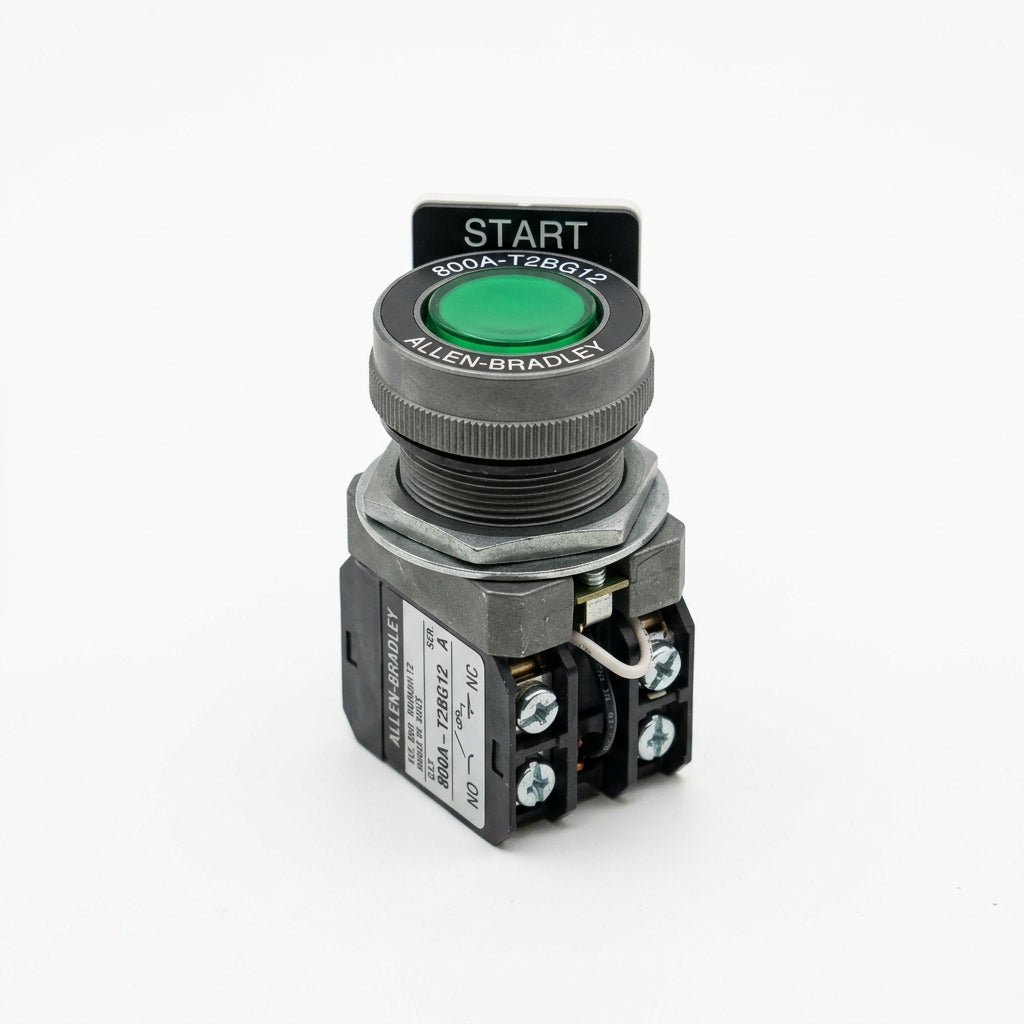 ALLEN-BRADLEY 800A-T2BG12 BOTONES PULSADORES BOTONERAS Y ACCESORIOS