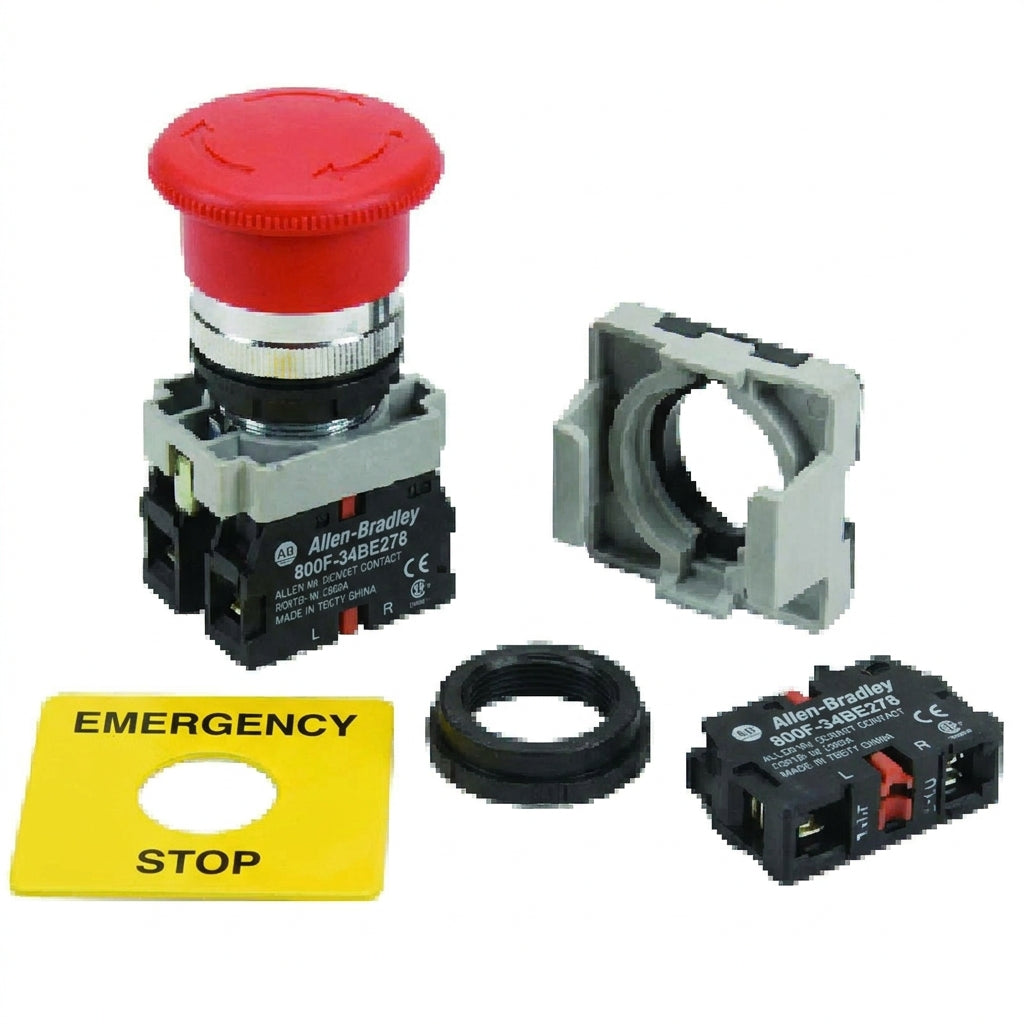ALLEN-BRADLEY 800F-34BE278 BOTONES PULSADORES BOTONERAS Y ACCESORIOS