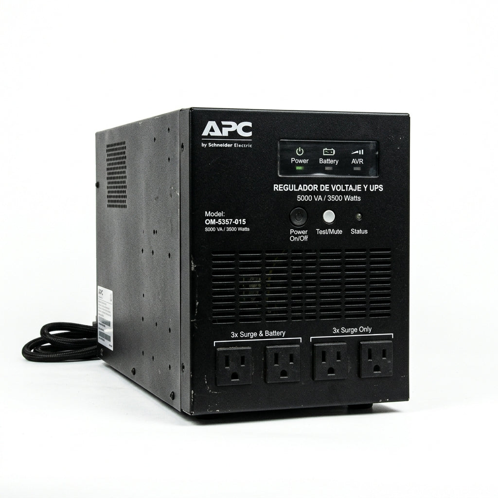 APC 0M-5357-015 REGULADORES DE VOLTAJE Y UPS