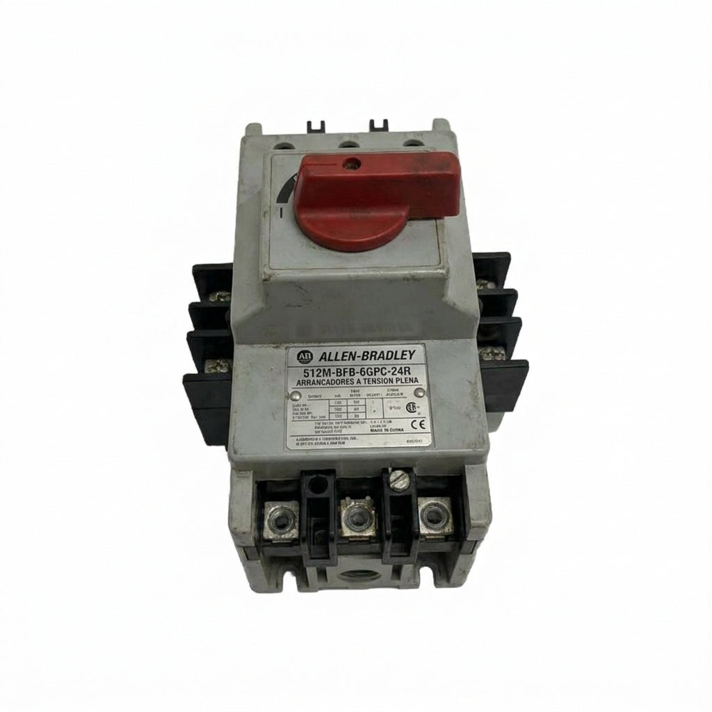 ALLEN-BRADLEY 512M-BFB-6GPC-24R ARRANCADORES A TENSION PLENA