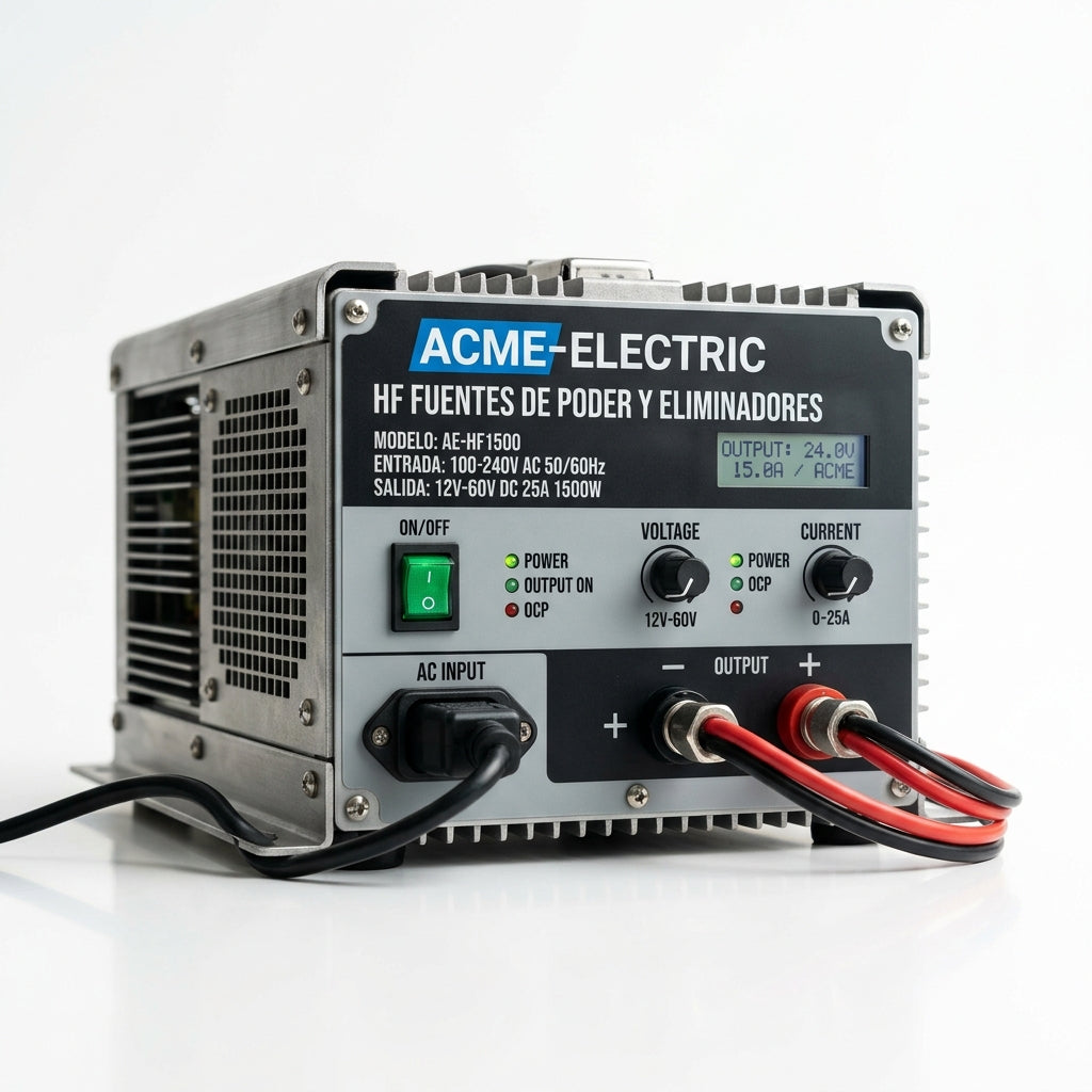 ACME-ELECTRIC HF FUENTES DE PODER Y ELIMINADORES