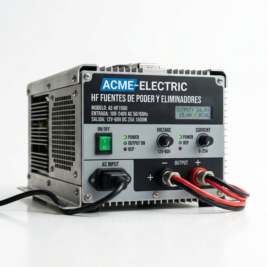 ACME-ELECTRIC HF FUENTES DE PODER Y ELIMINADORES