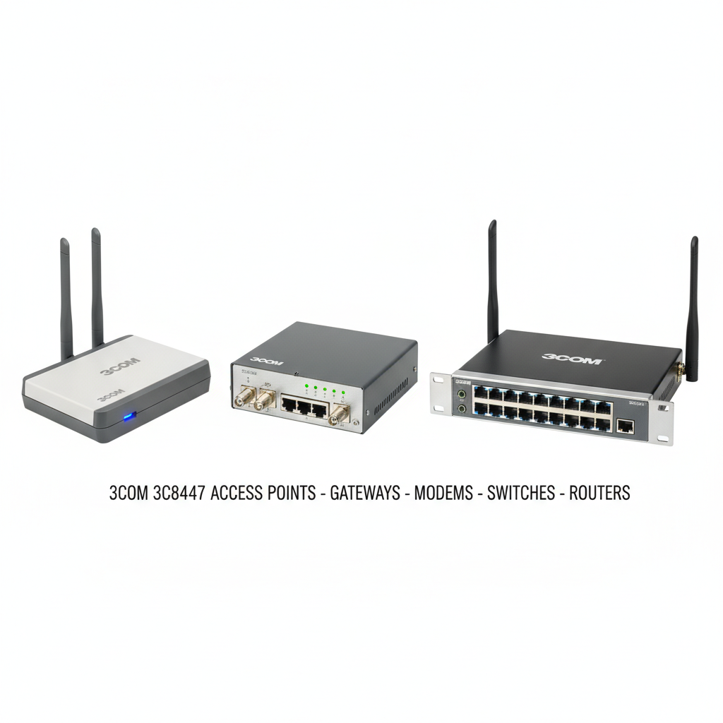 3COM 3C8447 ACCESS POINTS- GATEWAYS-MODEMS-SWITCHES-ROUTERS