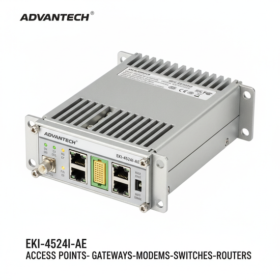 ADVANTECH EKI-4524I-AE ACCESS POINTS- GATEWAYS-MODEMS-SWITCHES-ROUTERS