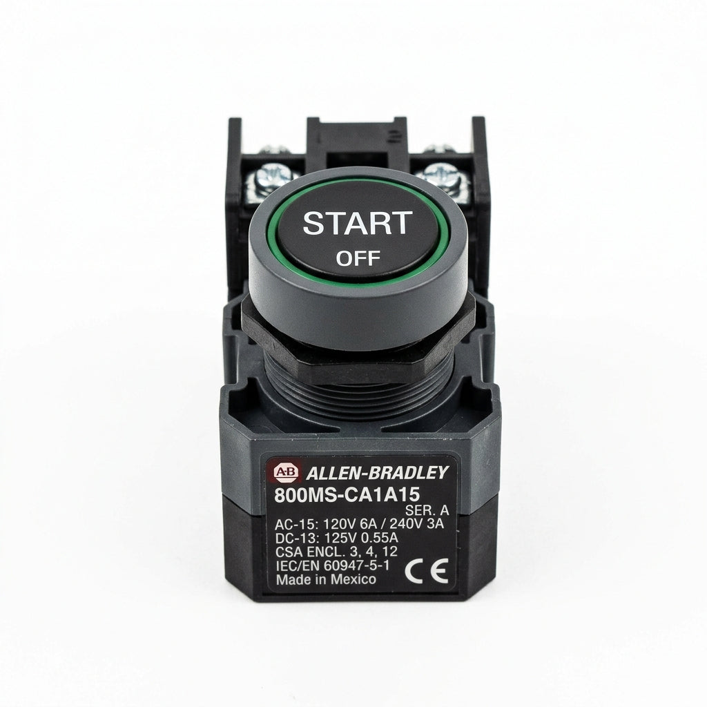 ALLEN-BRADLEY 800MS-CA1A15 BOTONES PULSADORES BOTONERAS Y ACCESORIOS