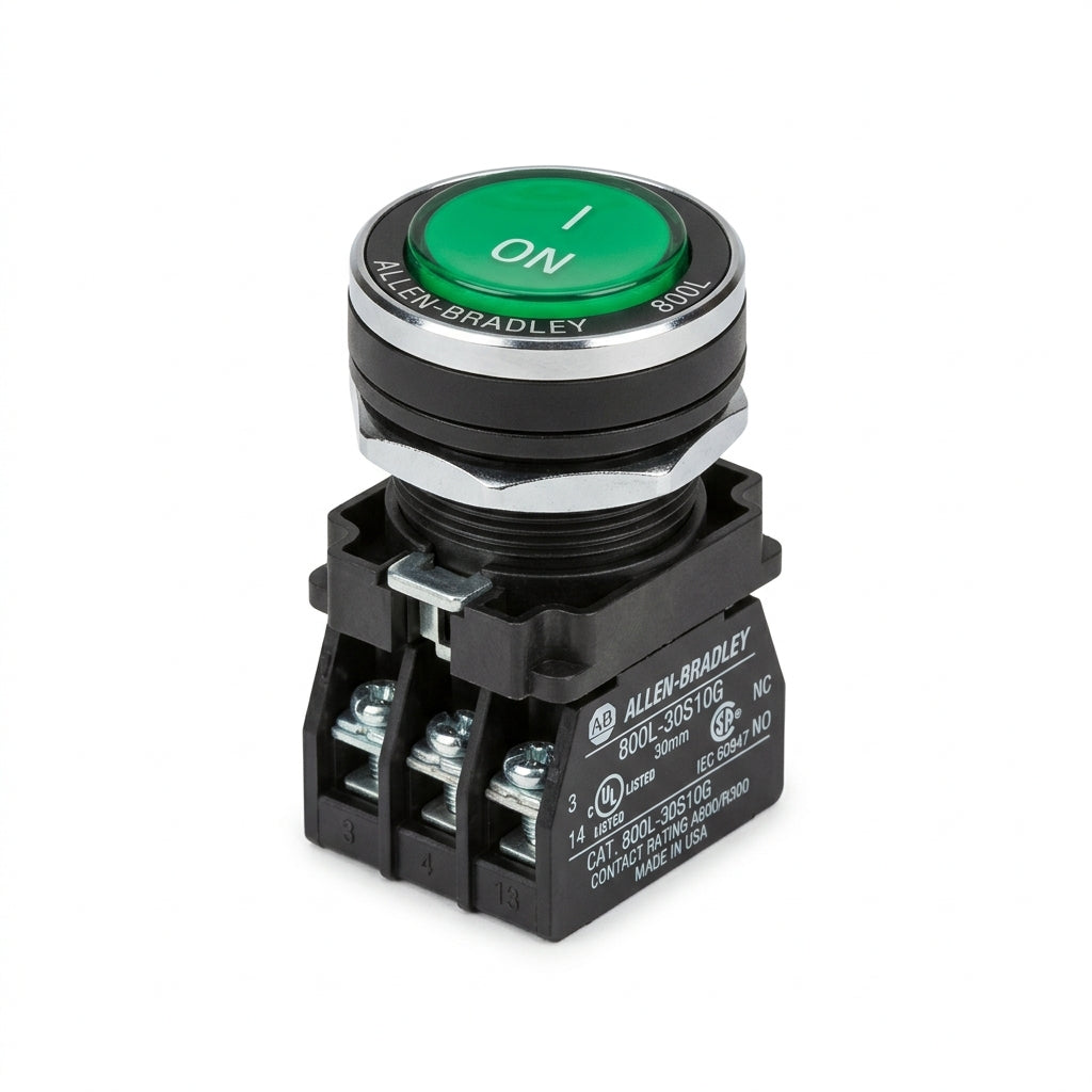 ALLEN-BRADLEY 800L-30S10G BOTONES PULSADORES BOTONERAS Y ACCESORIOS