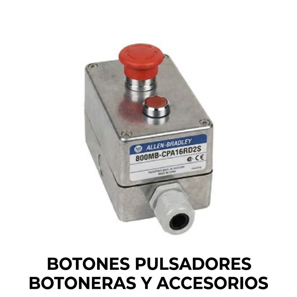 ALLEN-BRADLEY 800MB-CPA16RD2S BOTONES PULSADORES BOTONERAS Y ACCESORIOS