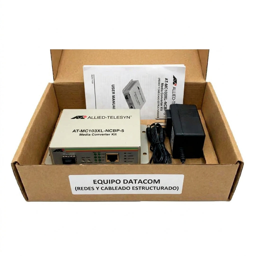 ALLIED-TELESYN AT-MC103XL-NCBP-5 EQUIPO DATACOM (REDES Y CABLEADO ESTRUCTURADO)