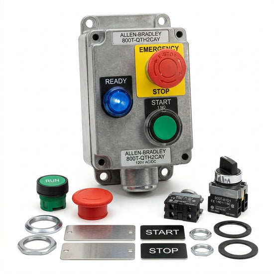ALLEN-BRADLEY 800T-QTH2CAY BOTONES PULSADORES BOTONERAS Y ACCESORIOS