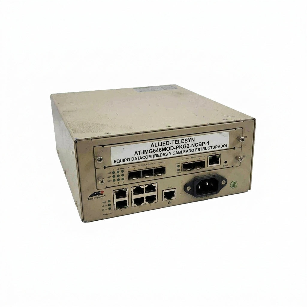 ALLIED-TELESYN AT-IMG646MOD-PKG2-NCBP-1 EQUIPO DATACOM (REDES Y CABLEADO ESTRUCTURADO)