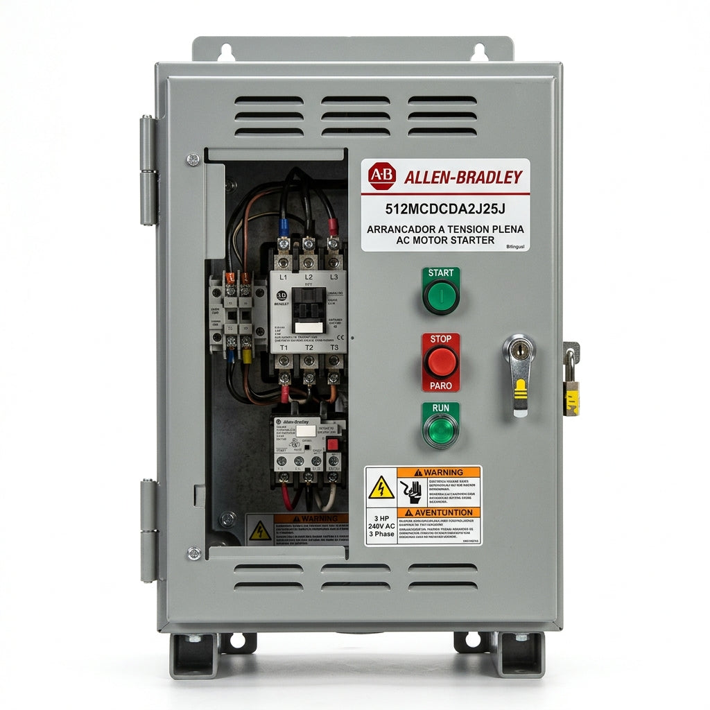 ALLEN-BRADLEY 512MCDCDA2J25J ARRANCADORES A TENSION PLENA