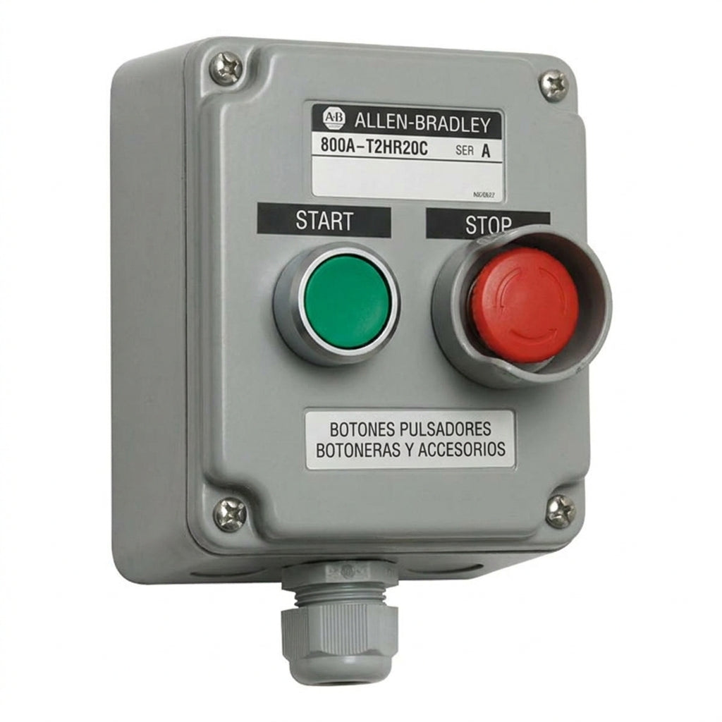 ALLEN-BRADLEY 800A-T2HR20C BOTONES PULSADORES BOTONERAS Y ACCESORIOS