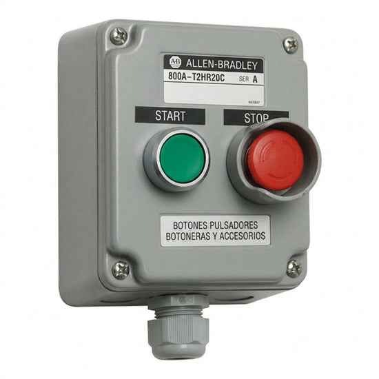 ALLEN-BRADLEY 800A-T2HR20C BOTONES PULSADORES BOTONERAS Y ACCESORIOS