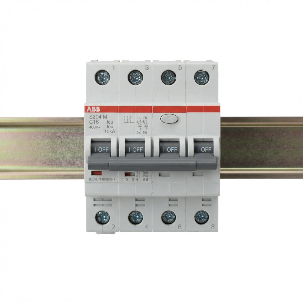ABB 2CDS284001R0165 INTERRUPTORES TERMOMAGNETICOS MINIATURA RIEL DIN