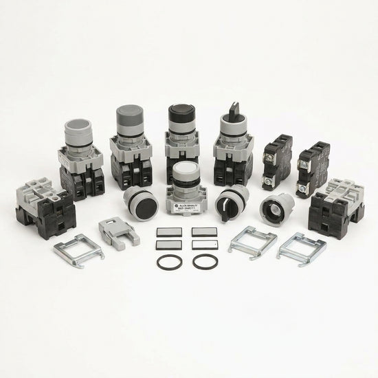 ALLEN-BRADLEY 800F-35WE171 BOTONES PULSADORES BOTONERAS Y ACCESORIOS