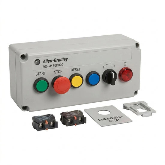 ALLEN-BRADLEY 800F-P-P6PD2C BOTONES PULSADORES BOTONERAS Y ACCESORIOS