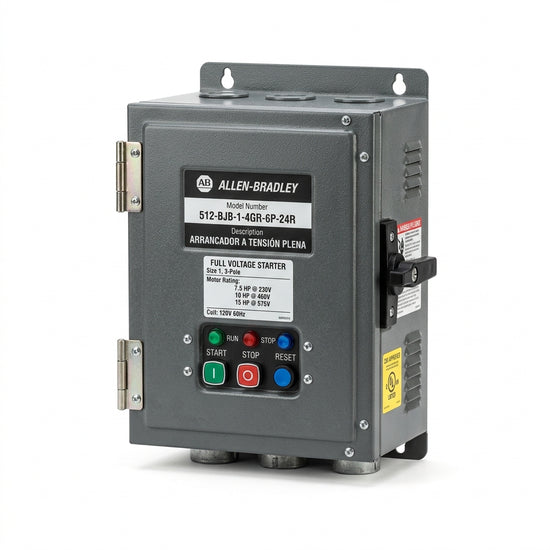 ALLEN-BRADLEY 512-BJB-1-4GR-6P-24R ARRANCADORES A TENSION PLENA