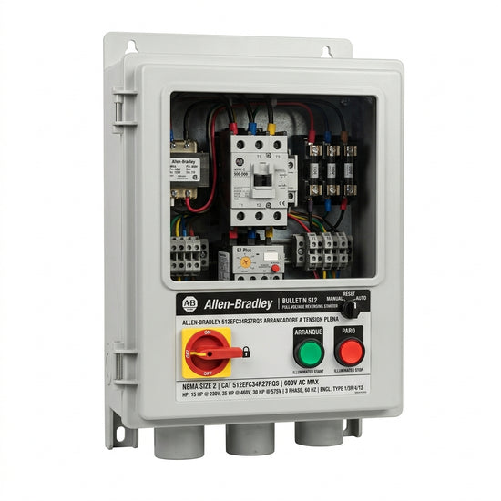 ALLEN-BRADLEY 512EFC34R27RQS ARRANCADORES A TENSION PLENA