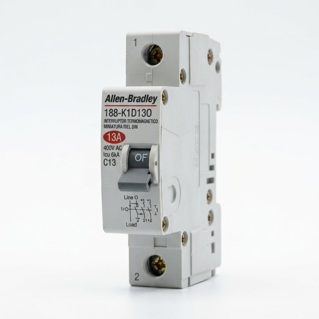 ALLEN-BRADLEY 188-K1D13O INTERRUPTORES TERMOMAGNETICOS MINIATURA RIEL DIN