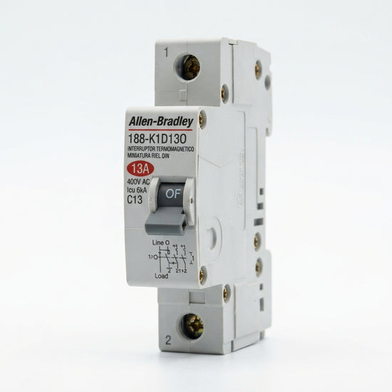 ALLEN-BRADLEY 188-K1D13O INTERRUPTORES TERMOMAGNETICOS MINIATURA RIEL DIN