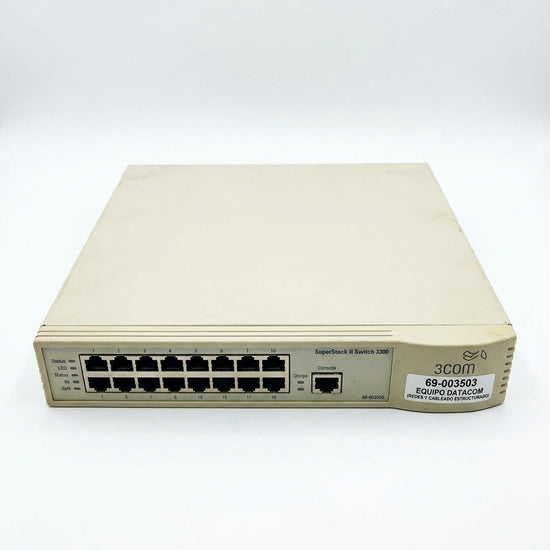 3COM 69-003503 EQUIPO DATACOM (REDES Y CABLEADO ESTRUCTURADO)
