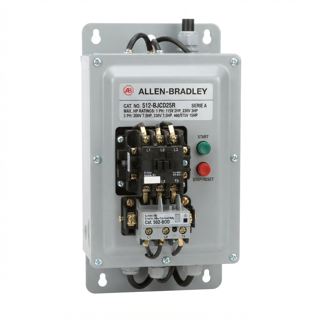 ALLEN-BRADLEY 512-BJCD25R ARRANCADORES A TENSION PLENA