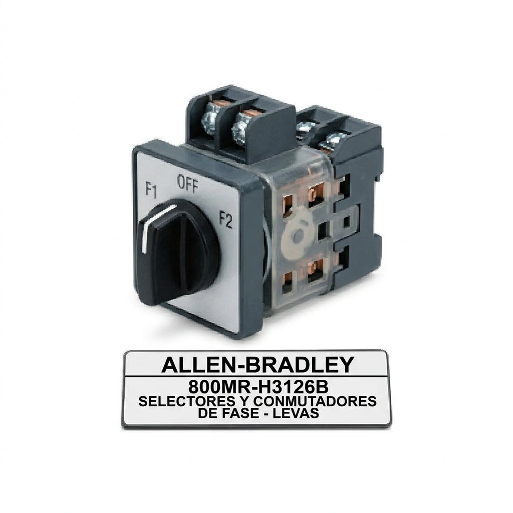 ALLEN-BRADLEY 800MR-H3126B SELECTORES Y CONMUTADORES DE FASE - LEVAS