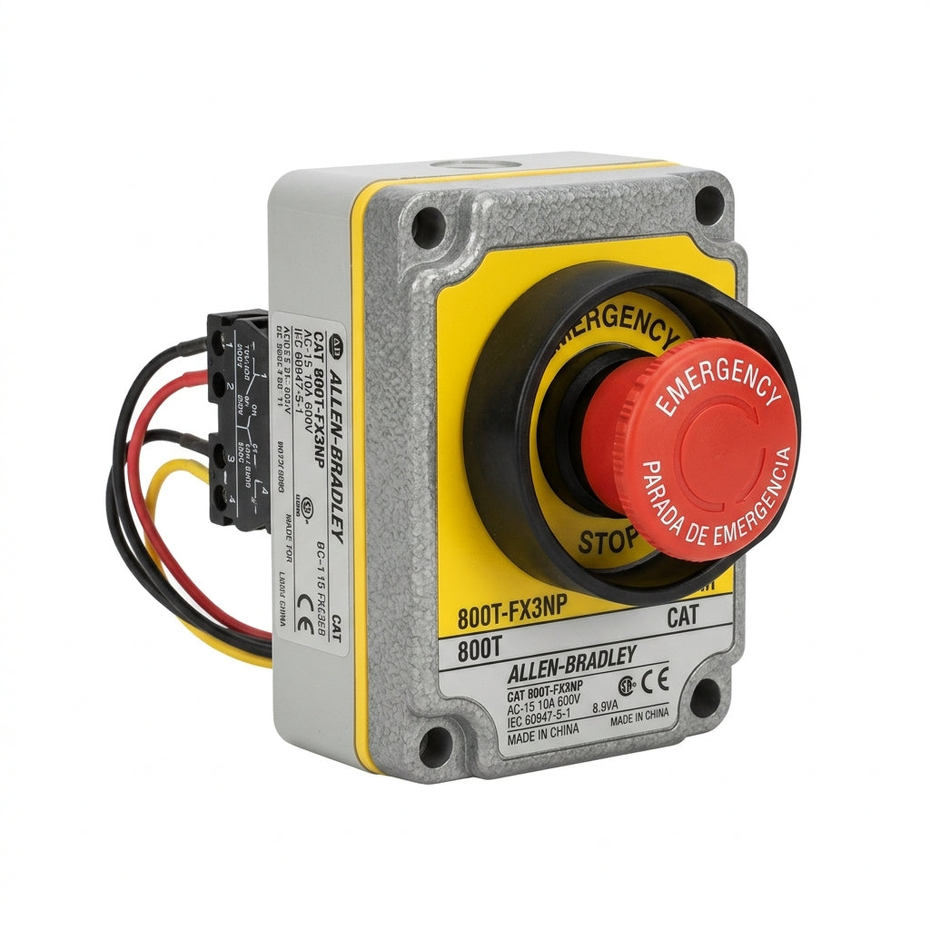 ALLEN-BRADLEY 800T-FX3NP BOTONES PULSADORES BOTONERAS Y ACCESORIOS