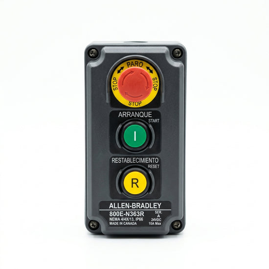 ALLEN-BRADLEY 800E-N363R BOTONES PULSADORES BOTONERAS