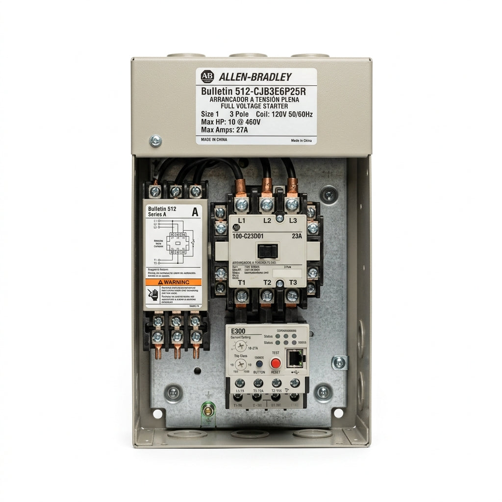 ALLEN-BRADLEY 512-CJB3E6P25R ARRANCADORES A TENSION PLENA