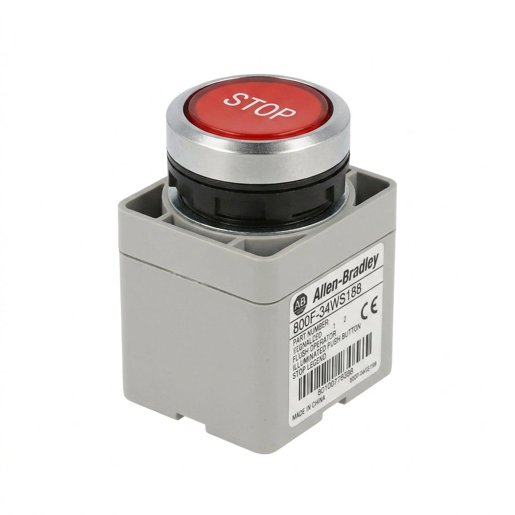 ALLEN-BRADLEY 800F-34WS188 BOTONES PULSADORES BOTONERAS Y ACCESORIOS