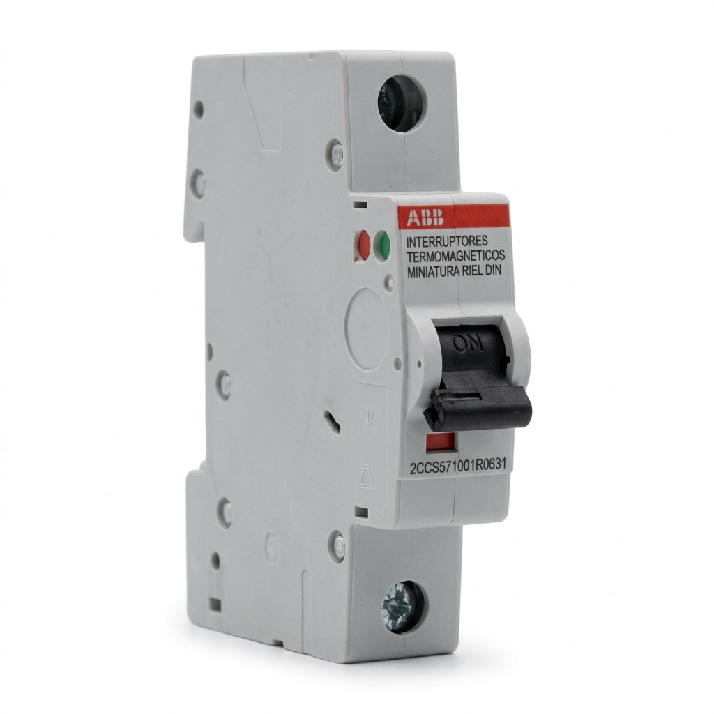 ABB 2CCS571001R0631 INTERRUPTORES TERMOMAGNETICOS MINIATURA RIEL DIN