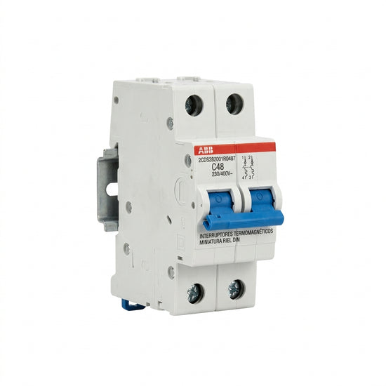ABB 2CDS282001R0487 INTERRUPTORES TERMOMAGNETICOS MINIATURA RIEL DIN