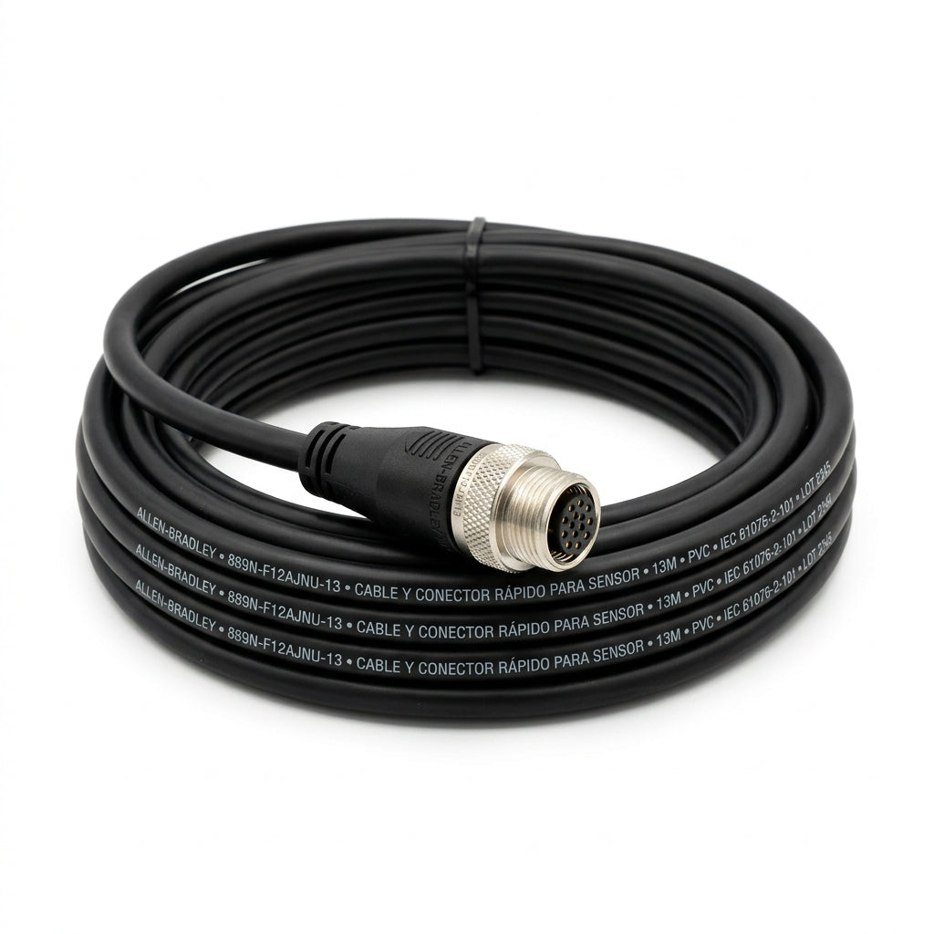 ALLEN-BRADLEY 889N-F12AJNU-13 CONECTORES RAPIDOS Y CABLES PARA SENSOR (CORDSETS)